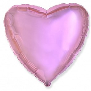Сердце розовое 46 см