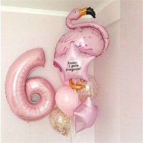 Набор с фламинго